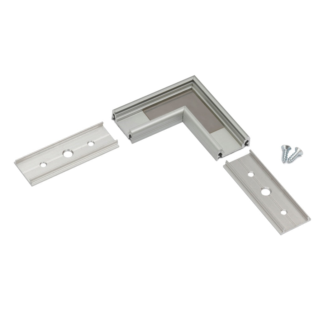 90 Degree Connector for Surface14 Profile - Wired4Signs USA - Buy LED lighting online