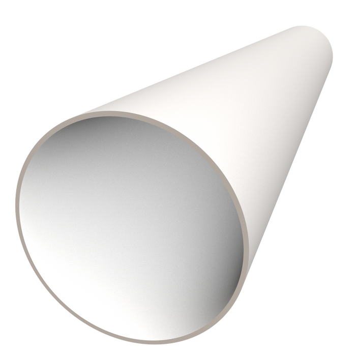 6" Acrylic Tube for LED Lights - Model Smokies150 | Pmma tube, Large Acrylic tube, White Acrylic tube supplier | Wired4signs USA