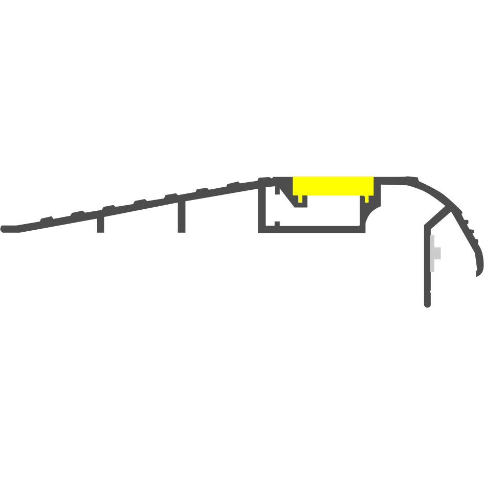 Stair Tread Lights Profile ~ Model Tokyo - Wired4Signs USA - Buy LED lighting online