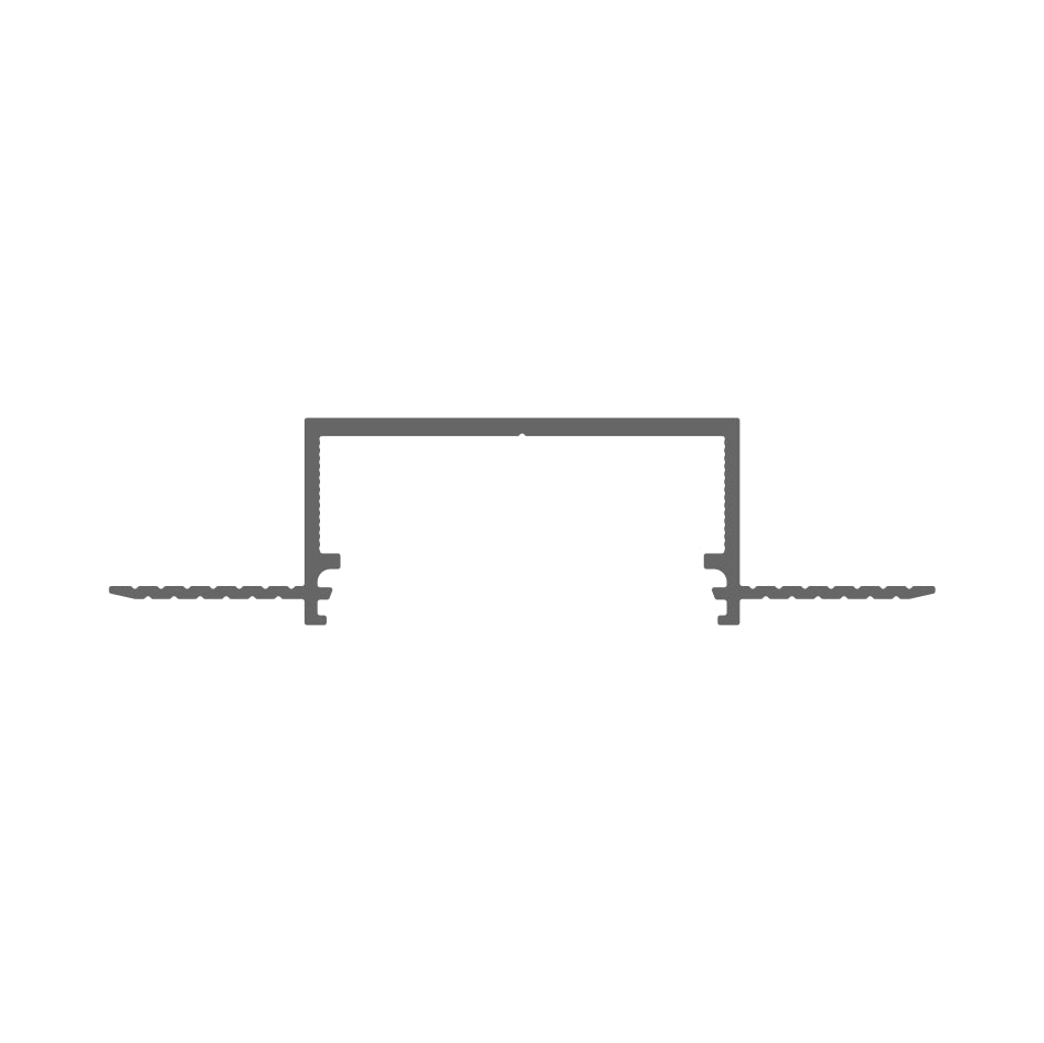 1.3" Shallow-Section Plaster-in Drywall LED Channel ~ Model Vario30-04 - Wired4Signs USA - Buy LED lighting online
