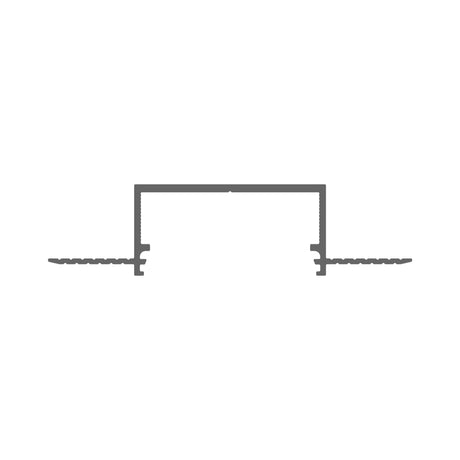 1.3" Shallow-Section Plaster-in Drywall LED Channel ~ Model Vario30-04 - Wired4Signs USA - Buy LED lighting online