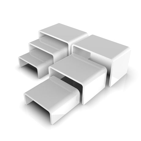 Nesting Acrylic Display Riser Set (Bulk Pack) ~ Promo Series - Wired4Signs USA - Buy LED lighting online