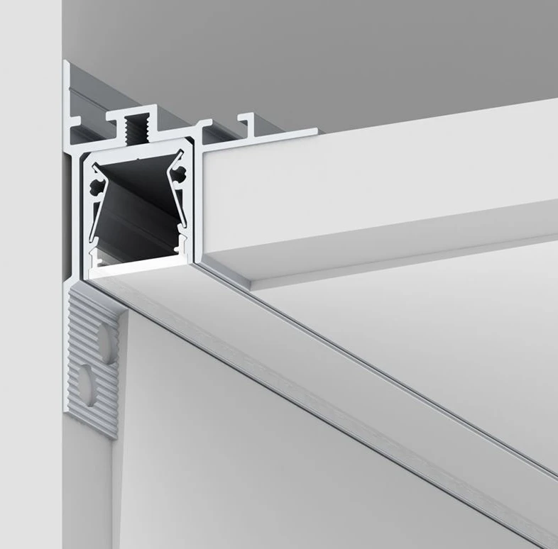 Plaster Board Wall Wash LED Channel ~ Model Alu-Cove2 - Wired4Signs USA - Buy LED lighting online