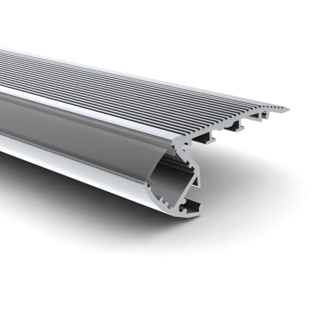 Stair Tread Lights Profile ~ Model Alu-Stair - Wired4Signs USA - Buy LED lighting online