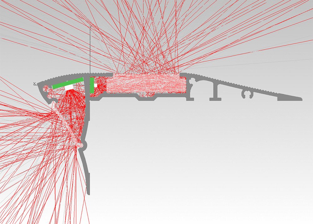 Silver LED Stair Light Channel ~ Model Alu-Stair2 - Wired4Signs USA - Buy LED lighting online