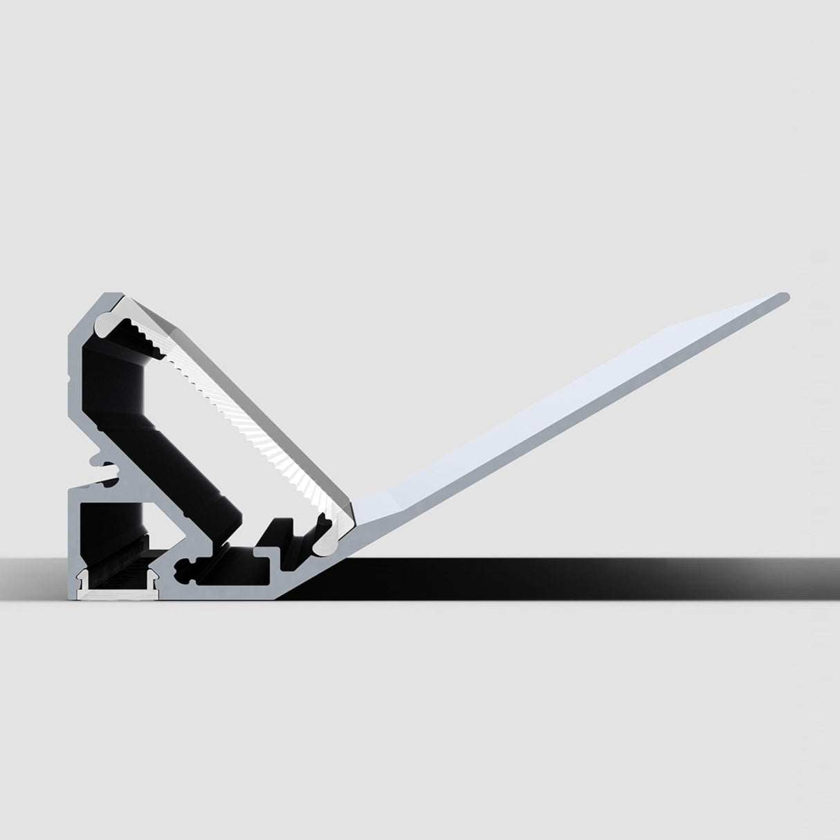 Up and Down Cove Lighting Molding Profile ~ Model Alu-Ceiling Washer - Wired4Signs USA - Buy LED lighting online