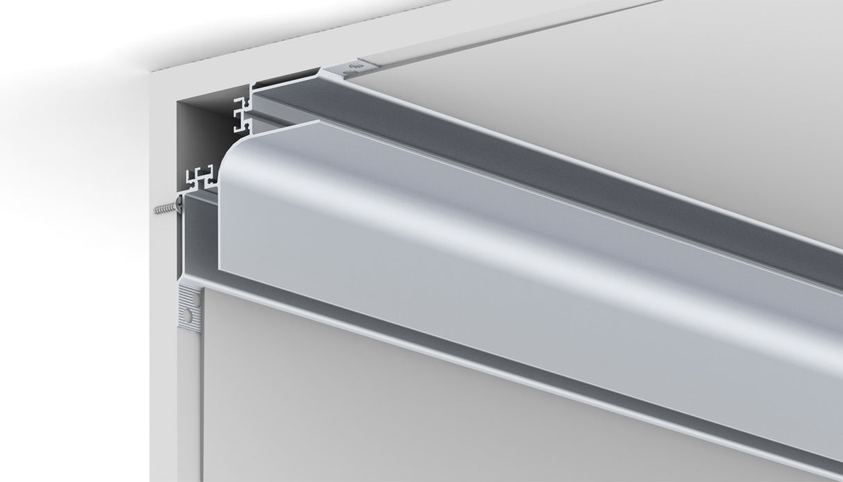 Plaster Board Cornice LED Channel ~ Model Alu-Cove3 - Wired4Signs USA - Buy LED lighting online