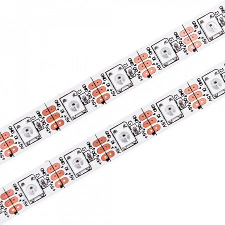 RGB Pixel SK6812 IP20 LED Strip (5V) ~ Lantana Series - Wired4Signs USA - Buy LED lighting online