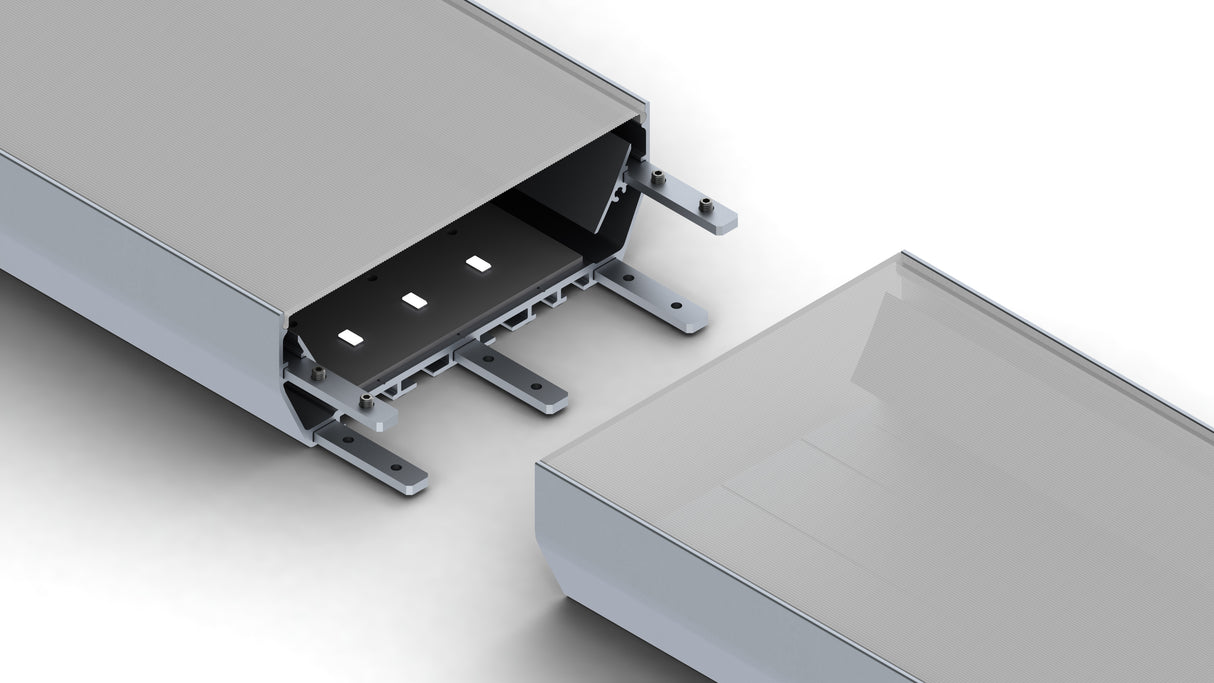 4.57" Wide LED Channel ~ Model SPLW116 - Wired4Signs USA - Buy LED lighting online