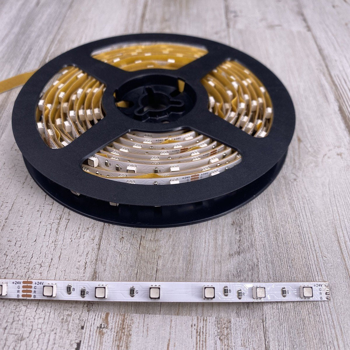 Narrow IP20 RGB LED Strip (24V) ~ Cosmos Series - Wired4Signs USA - Buy LED lighting online