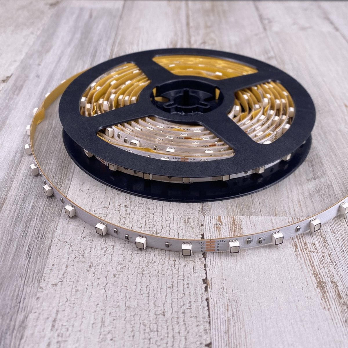 Narrow IP20 RGB LED Strip (24V) ~ Cosmos Series - Wired4Signs USA - Buy LED lighting online