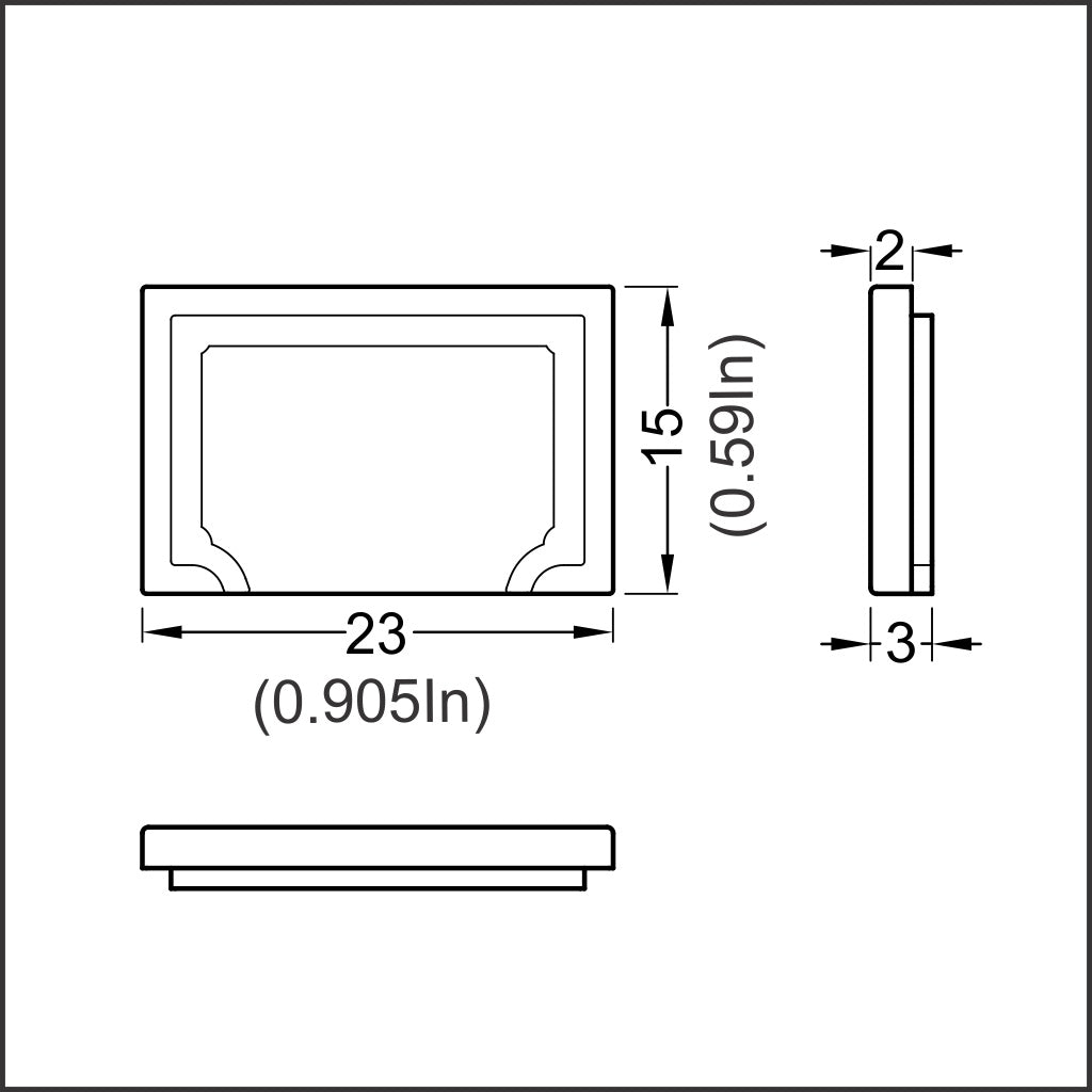 End Cap for E7 Click Cover - Wired4Signs USA - Buy LED lighting online