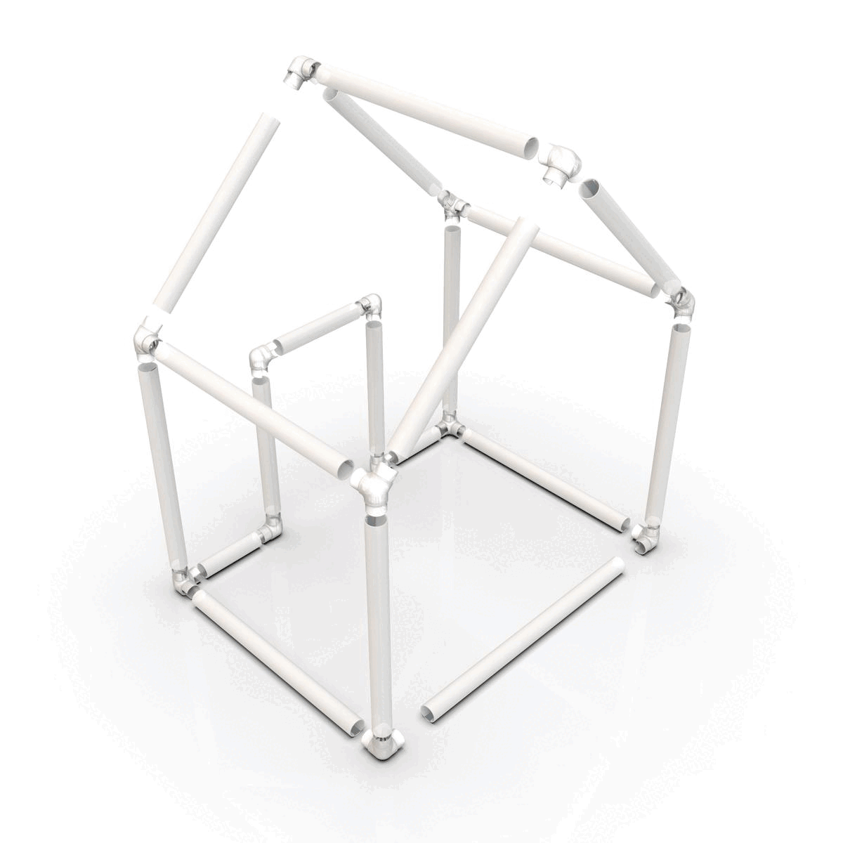 Translucent Elbow with Crossing for Smokies38 Profile - Wired4Signs USA - Buy LED lighting online