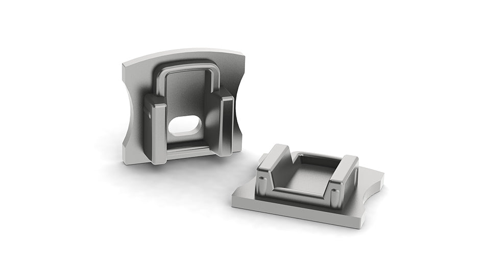 Aluminum End Cap for SL15 Profile - Wired4Signs USA - Buy LED lighting online