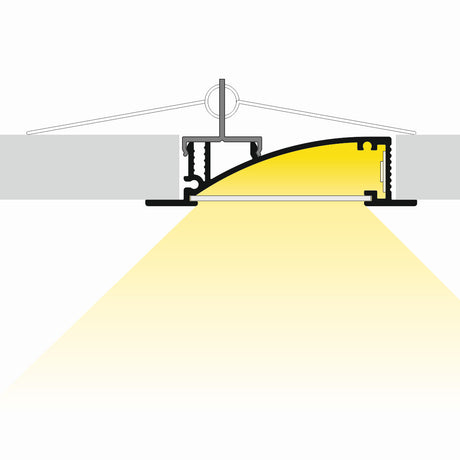 Mounting Clip X with Drywall Spring - Wired4Signs USA - Buy LED lighting online