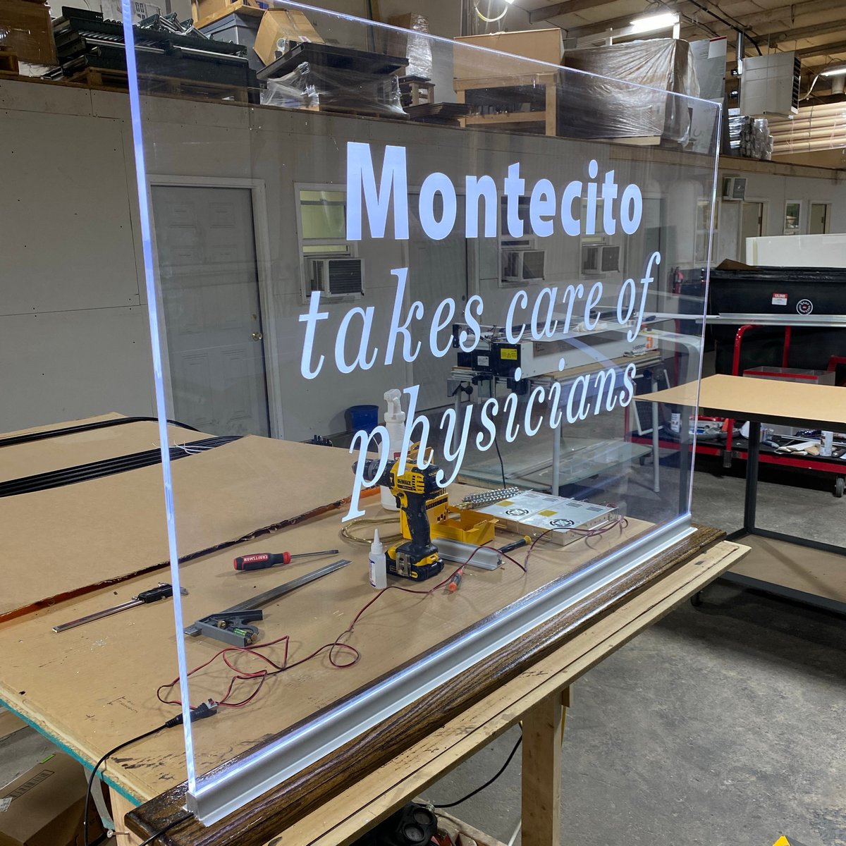 Edge-Lit LED Profile for Shelves and Signage ~ Model Ginebra - Wired4Signs USA - Buy LED lighting online