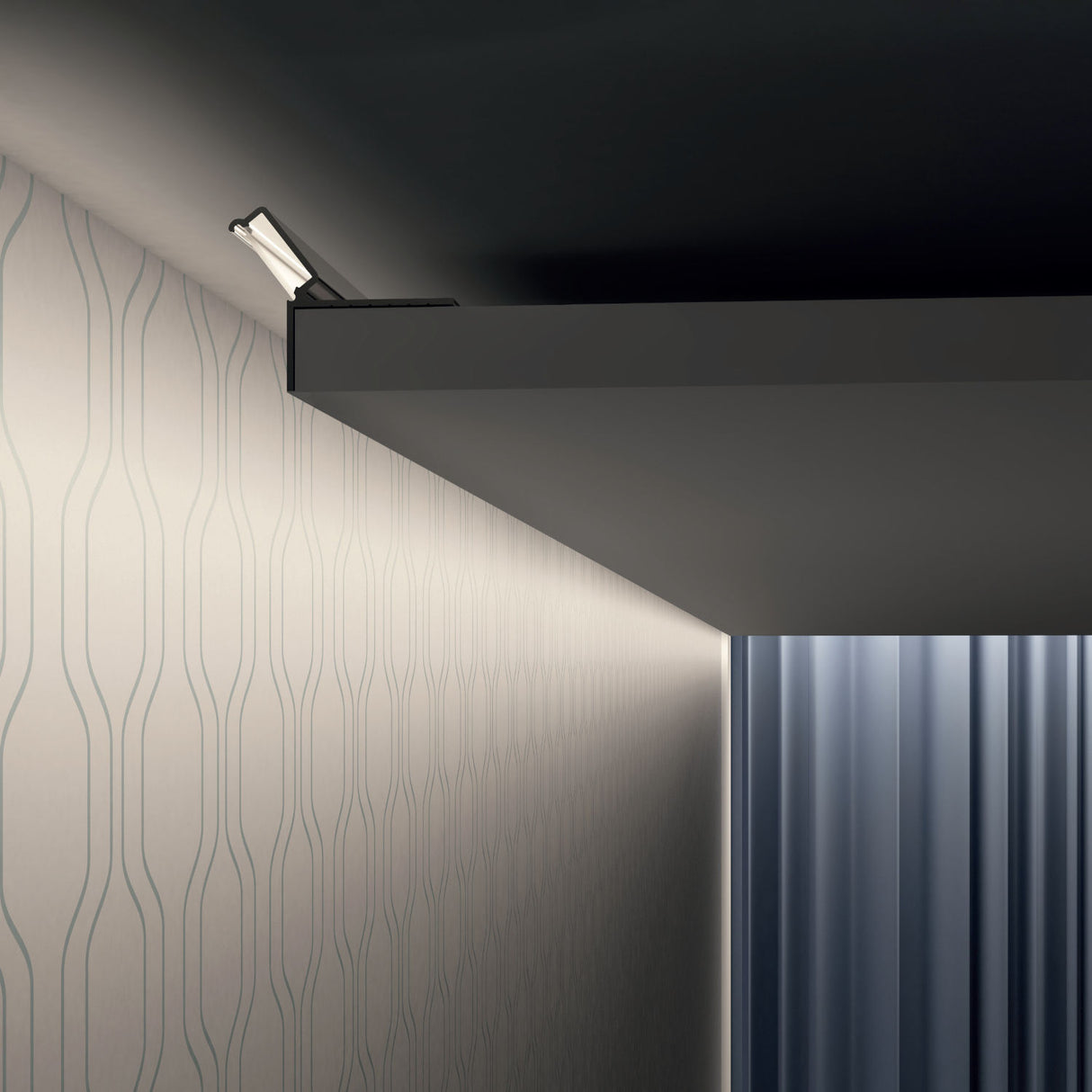 Cove Lighting Detail LED Channel ~ Model Glow12 Down - Wired4Signs USA - Buy LED lighting online