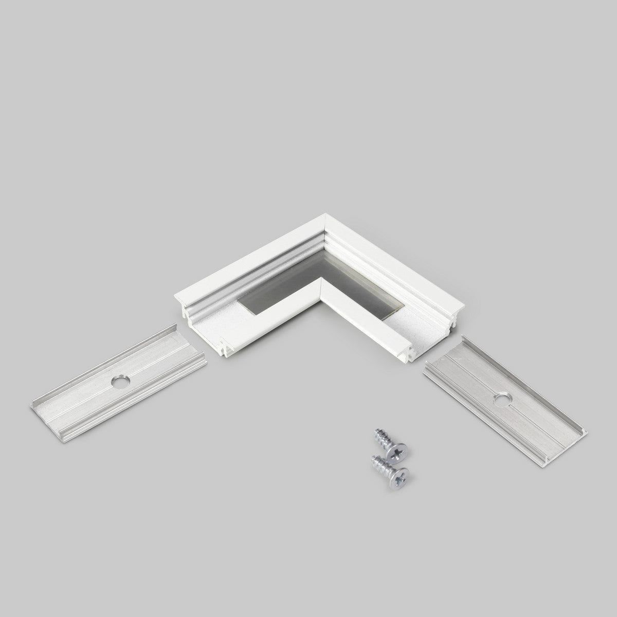 90 Degree Corner Connector for Groove10 Profile - Wired4Signs USA - Buy LED lighting online