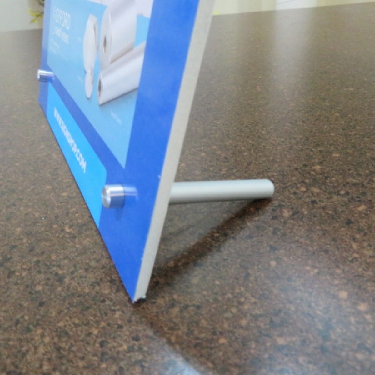 Gyford Easel Mount Kit for Desk Signs ~ SIMPLY Standoffs - Wired4Signs USA - Buy LED lighting online