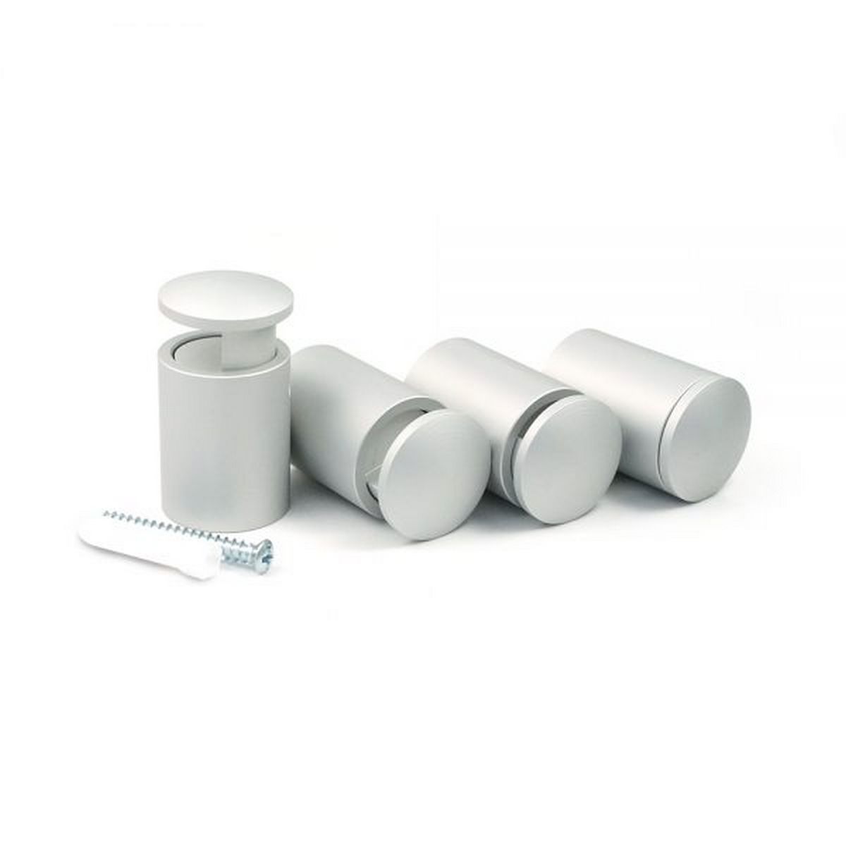 Gyford 1"D Edge Grip Signage Standoff Kit ~ SIMPLY Standoffs - Wired4Signs USA - Buy LED lighting online