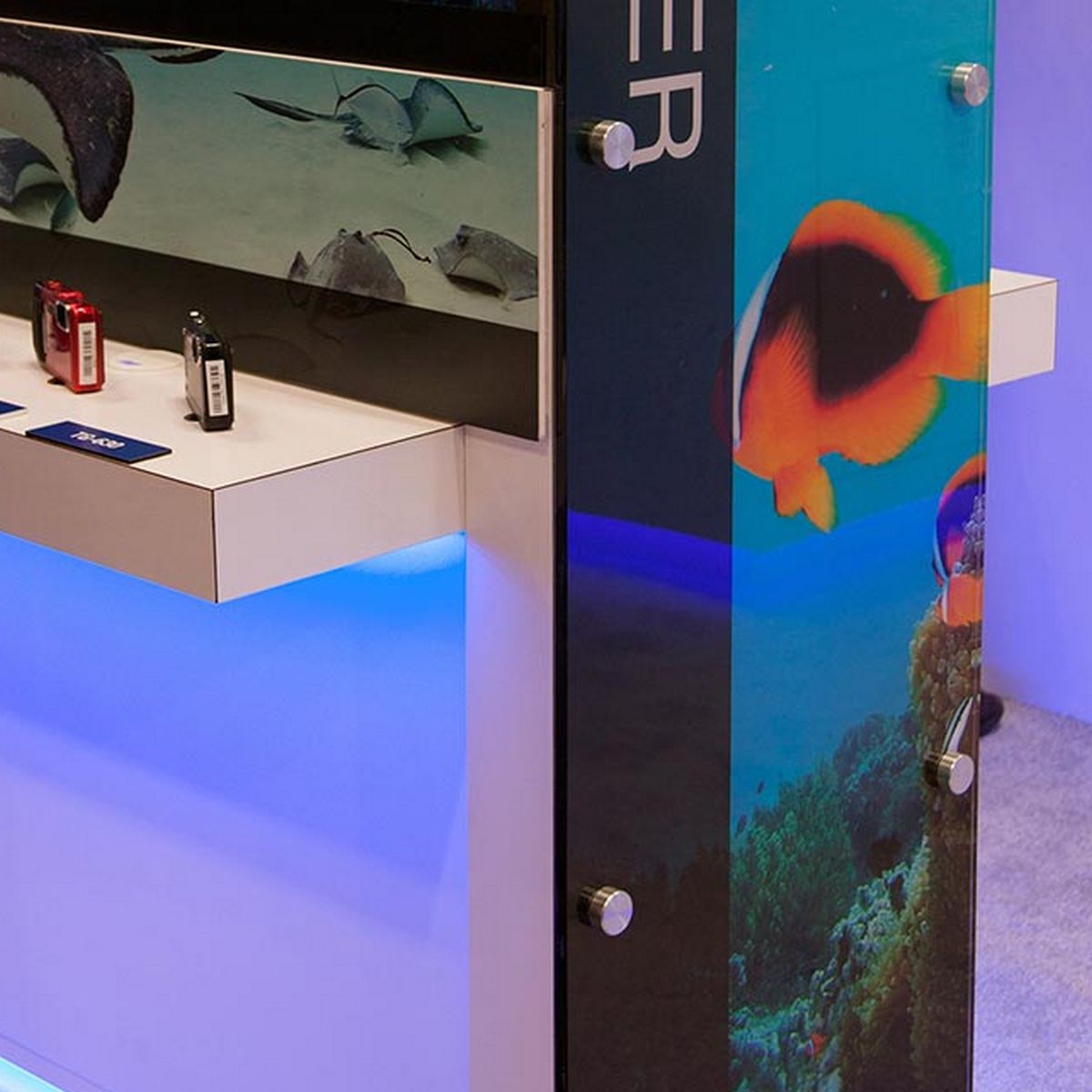 Gyford 5/8"D Though-hole Flush Mount Kit ~ Gyford Standoffs - Wired4Signs USA - Buy LED lighting online