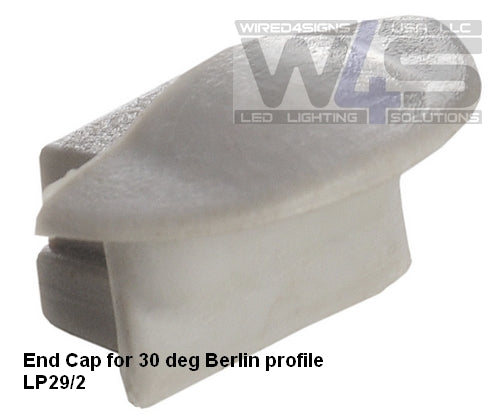End Cap for Berlin Profile - Wired4Signs USA - Buy LED lighting online