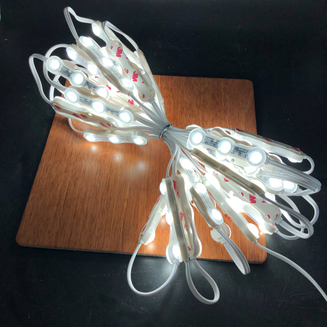 Samsung chip 3 LED module with 140 deg lens (12V) ~ White Peanut Series - Wired4Signs USA - Buy LED lighting online