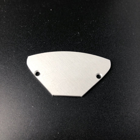 Anodized, aluminum end caps for ALU45-Wide profile, without cable hole (each) - Wired4Signs USA - Buy LED lighting online