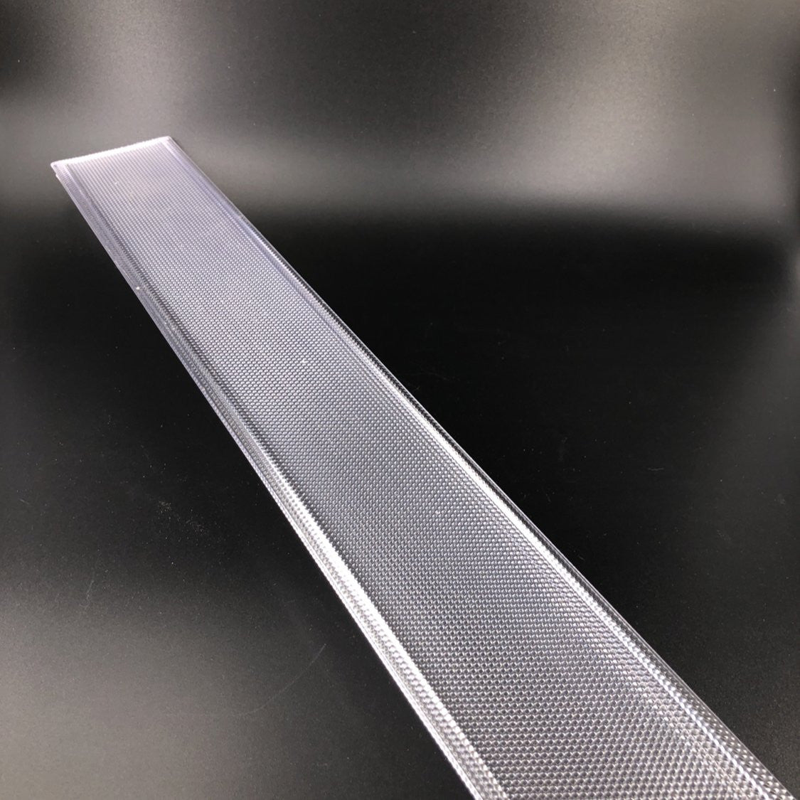 Prismatic antiglare diffuser, for PL, PLA, RPL, RPLA, RPL35FL PL35S, PL35D, SPL, SPL FL series profiles, - Wired4Signs USA - Buy LED lighting online