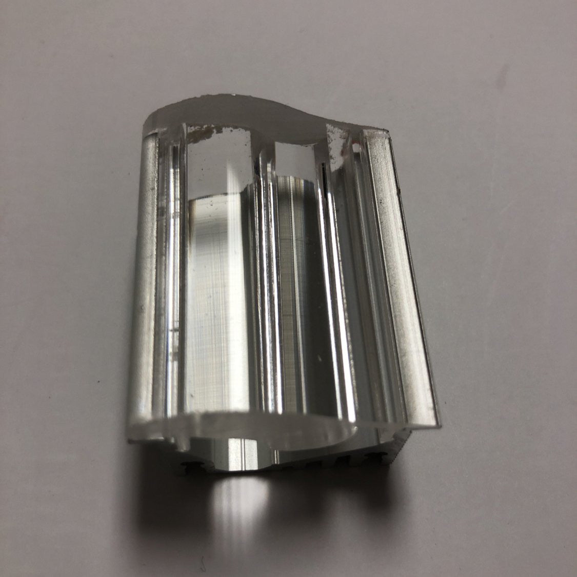 Asymetric optic lens for Alu-Asymetric LED profile - Wired4Signs USA - Buy LED lighting online