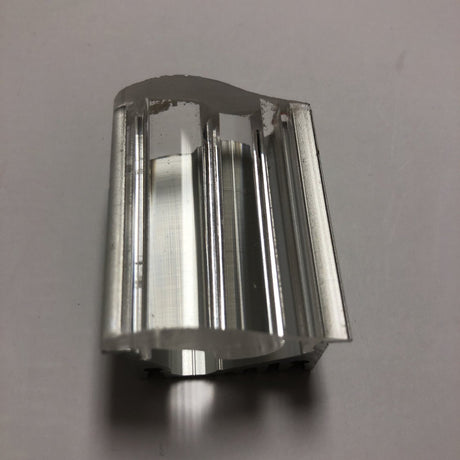 Asymetric optic lens for Alu-Asymetric LED profile - Wired4Signs USA - Buy LED lighting online