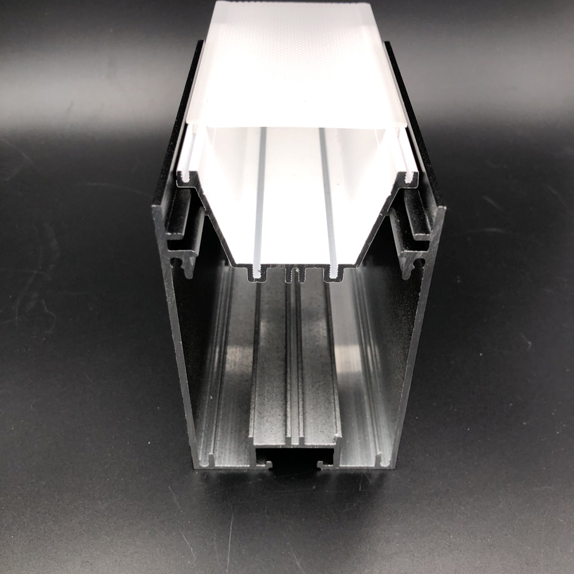 3.5x2.2" Linear Suspension Lighting Channel ~ Model Munich Magnum - Wired4Signs USA - Buy LED lighting online