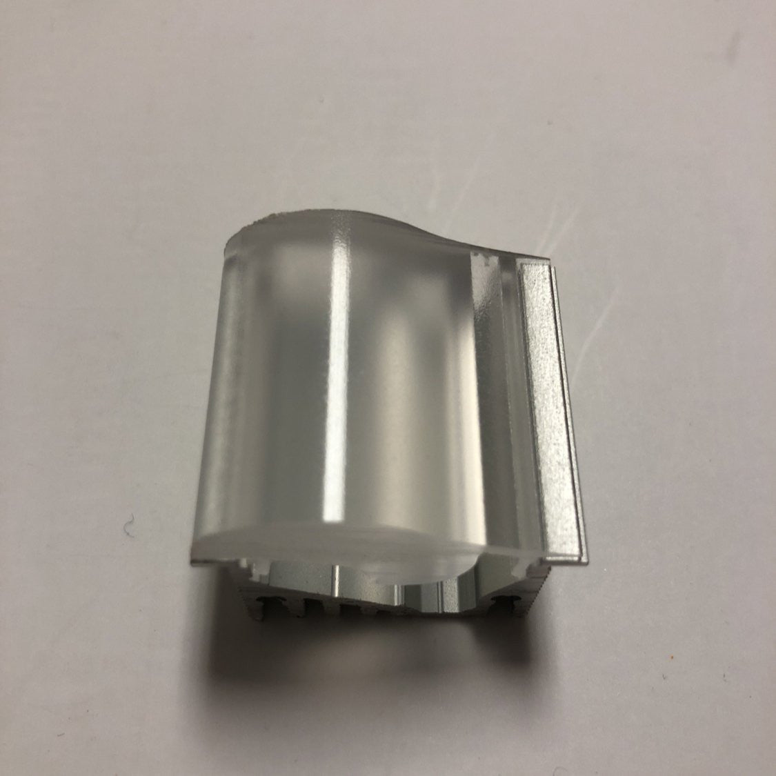 Asymetric optic lens for Alu-Asymetric LED profile - Wired4Signs USA - Buy LED lighting online