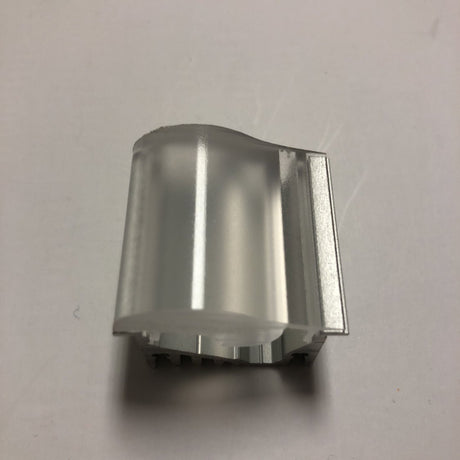 Asymetric optic lens for Alu-Asymetric LED profile - Wired4Signs USA - Buy LED lighting online