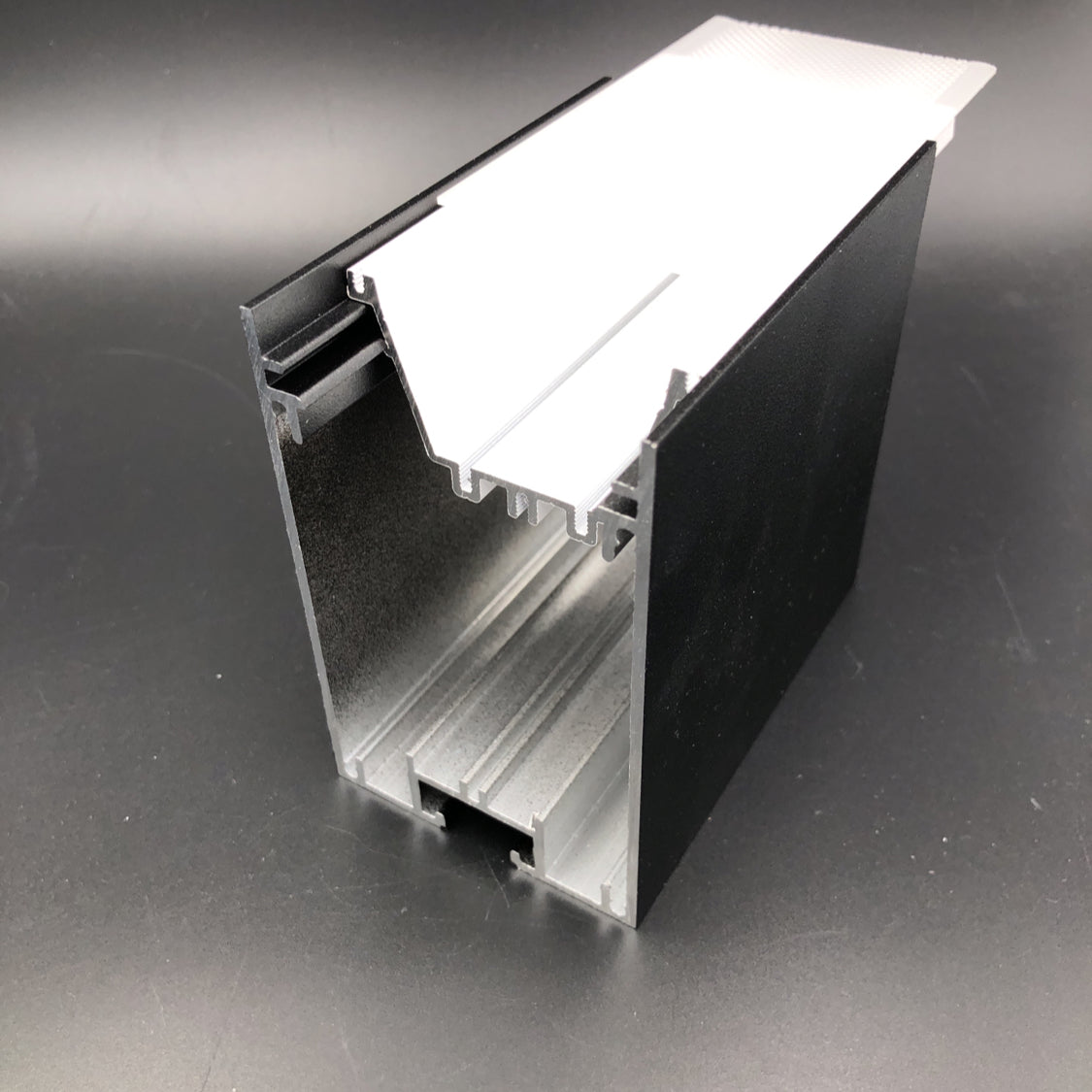 3.5x2.2" Linear Suspension Lighting Channel ~ Model Munich Magnum - Wired4Signs USA - Buy LED lighting online