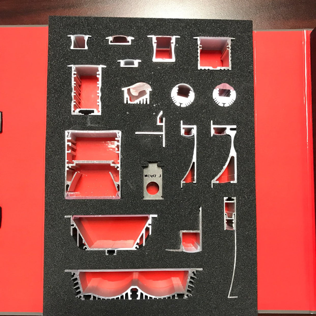 LED Profiles Sample Box - Wired4Signs USA - Buy LED lighting online