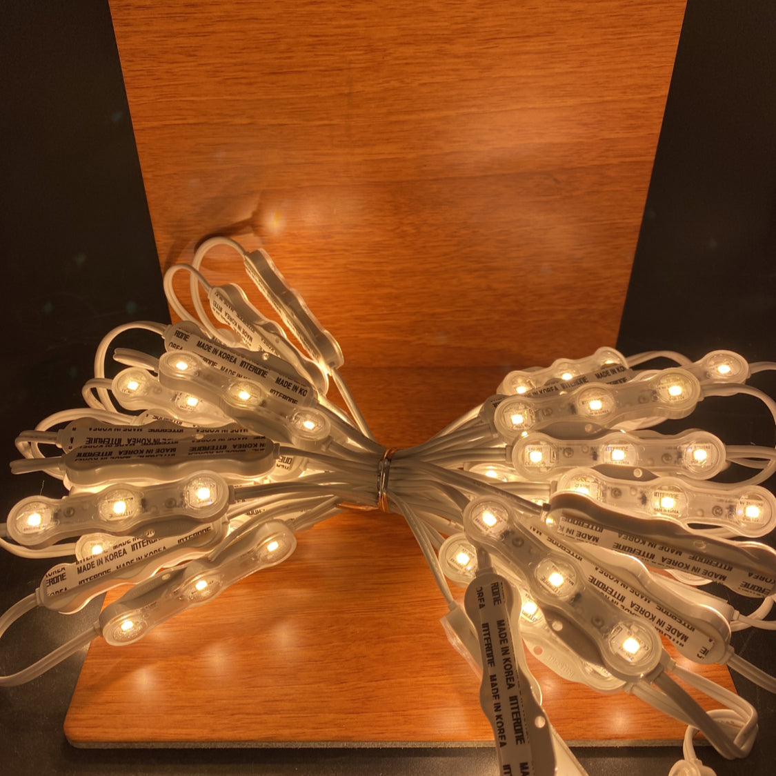 Samsung chip 3 LED module with 140 deg lens (12V) ~ White Peanut Series - Wired4Signs USA - Buy LED lighting online