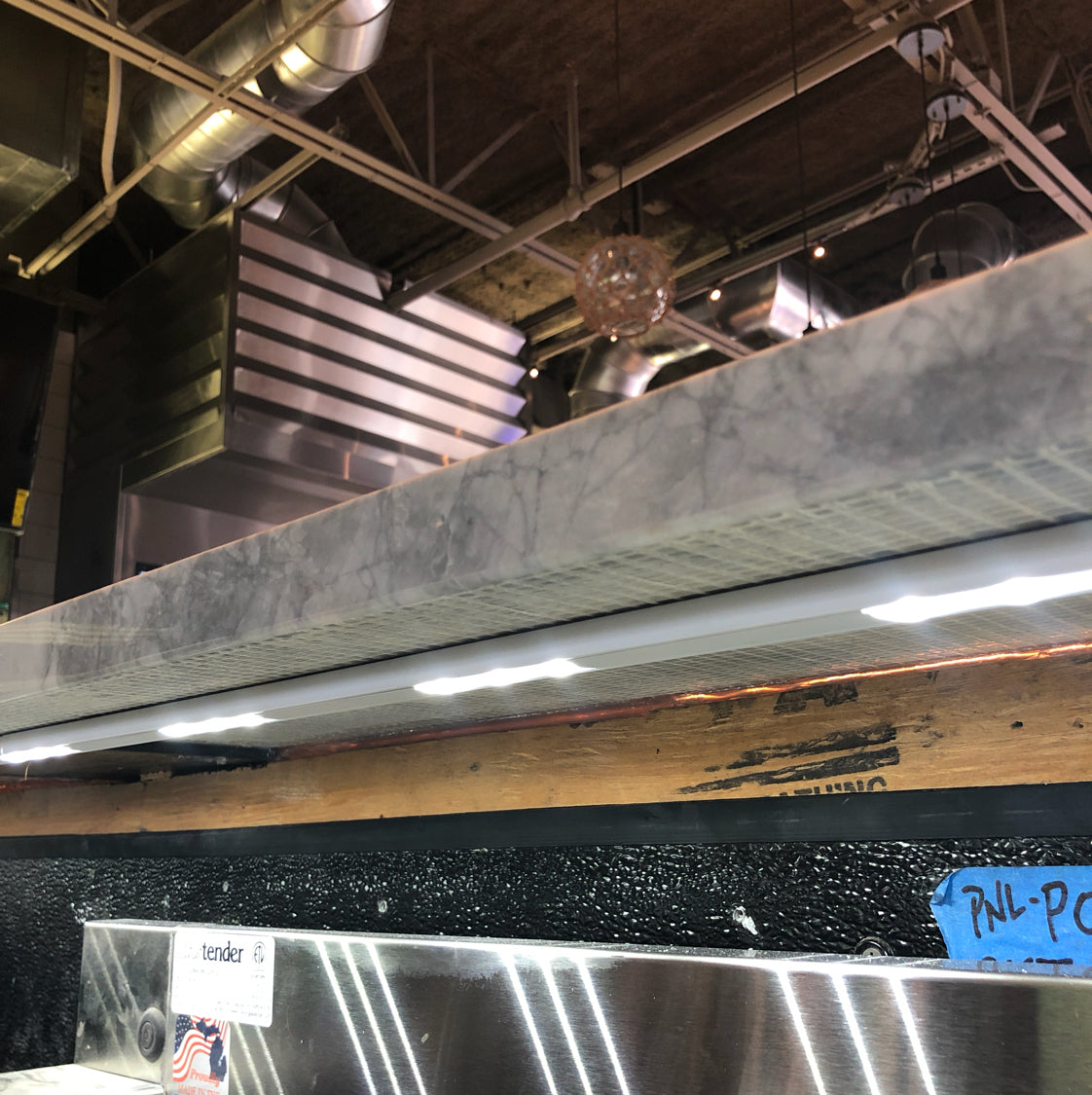 PVC Light Track for Storefront LED Lights - Wired4Signs USA - Buy LED lighting online