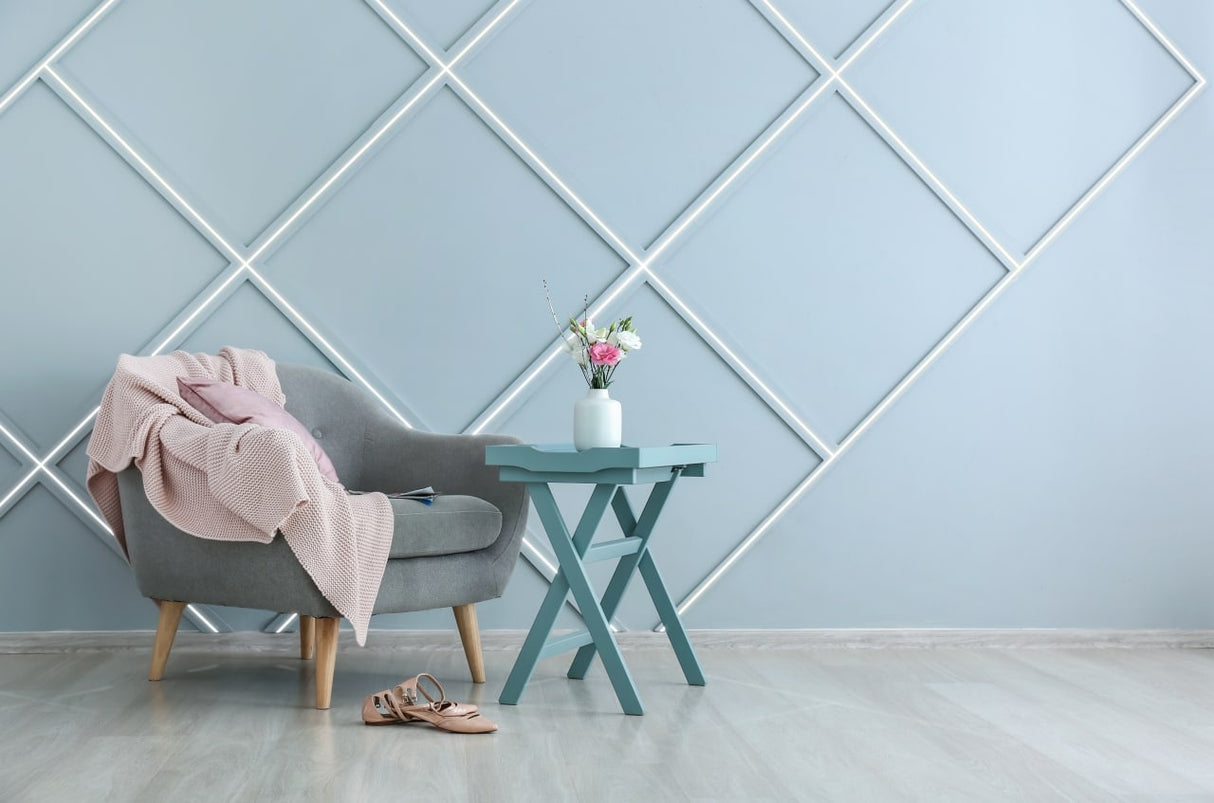 Polycarbonate Channel for LED Strip ~ Model Slash8 - Wired4Signs USA - Buy LED lighting online