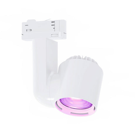 Track Lighting Casambi Remote Control RGBW Spotlight ~ Jade Color Flow Series - Wired4Signs USA - Buy LED lighting online