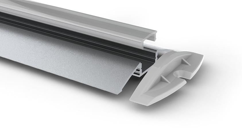 Alu-Flat ABS end cap - Wired4Signs USA - Buy LED lighting online