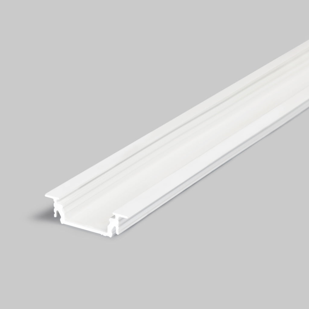 Recessed Easy Mounting LED Channel ~ Model Groove14 - Wired4Signs USA - Buy LED lighting online