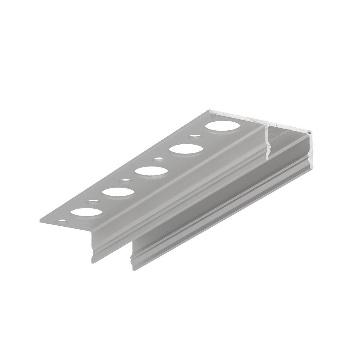 Tile Edge LED Strip Light Channel ~ Model Uni-Tile12 180Deg - Wired4Signs USA - Buy LED lighting online