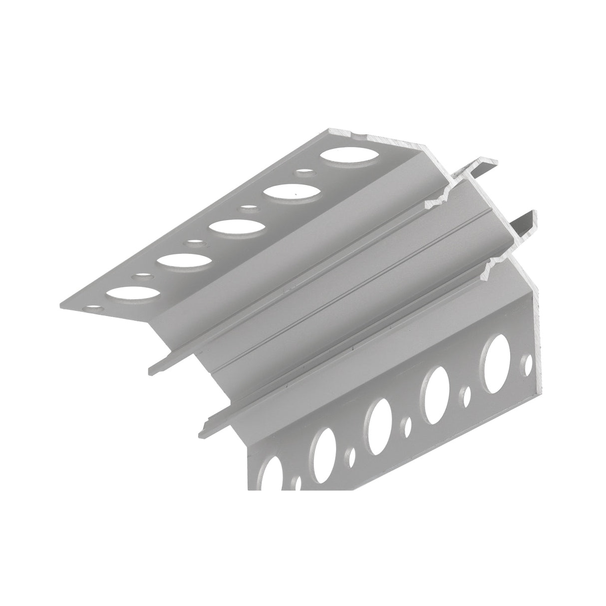 Tile Edge LED Strip Light Channel ~ Model Uni-Tile12 90Deg - Wired4Signs USA - Buy LED lighting online