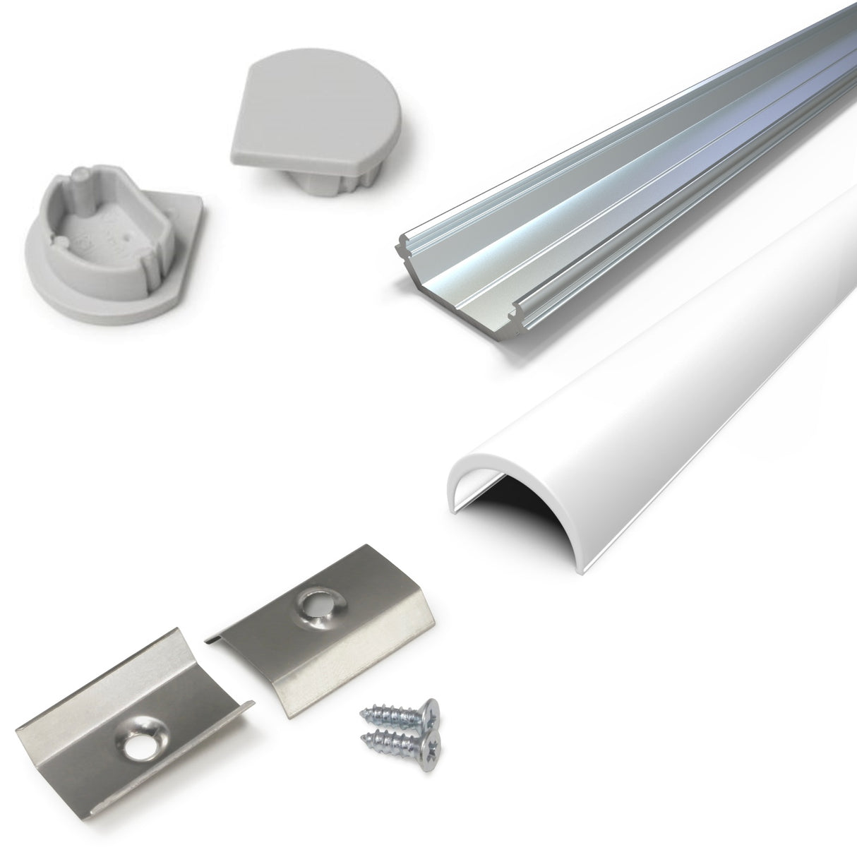 45 Degree Corner LED Channel ~ Model Quarter10 - Wired4Signs USA - Buy LED lighting online