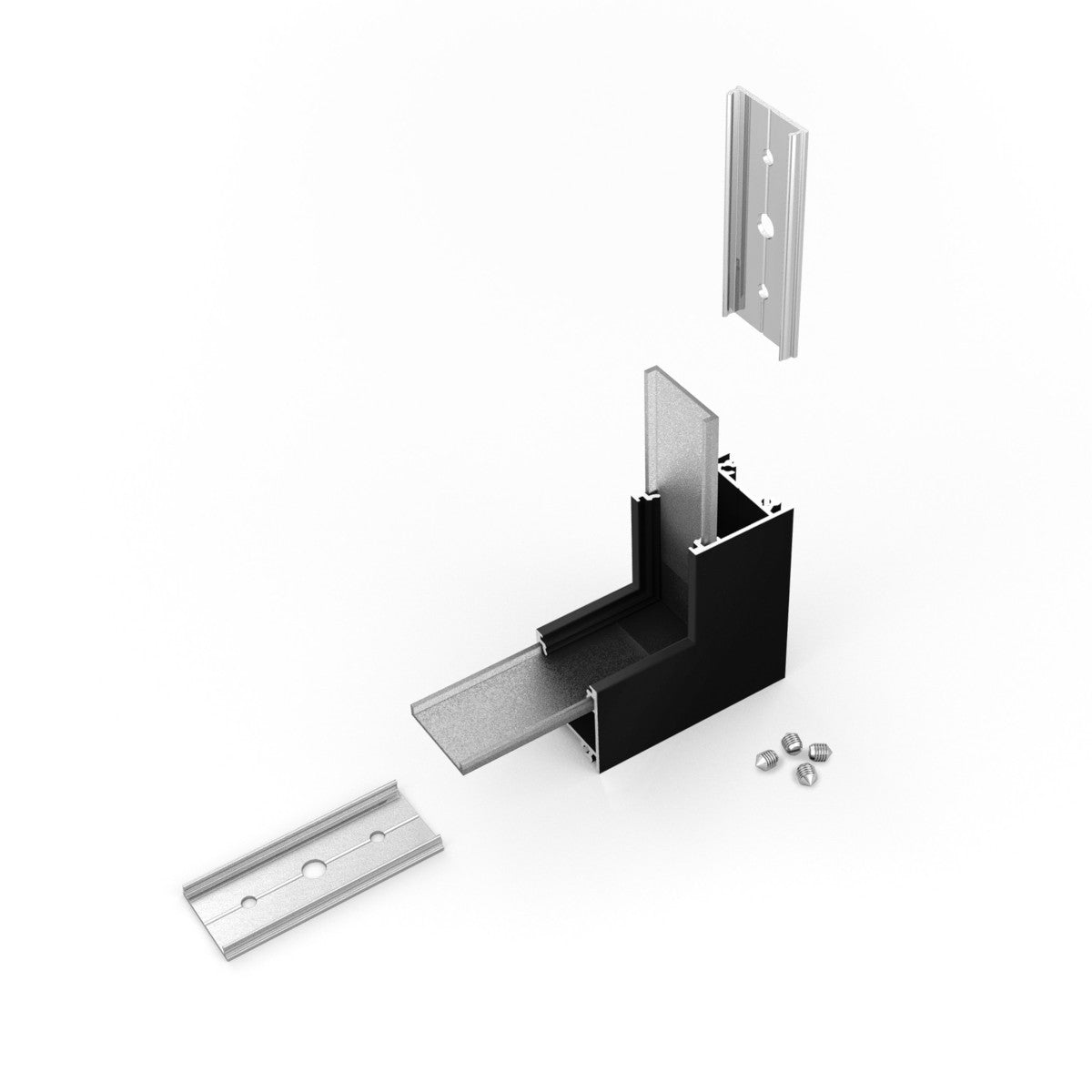 90 Degree Perpendicular Connector for Linea20 Profile - Wired4Signs USA - Buy LED lighting online