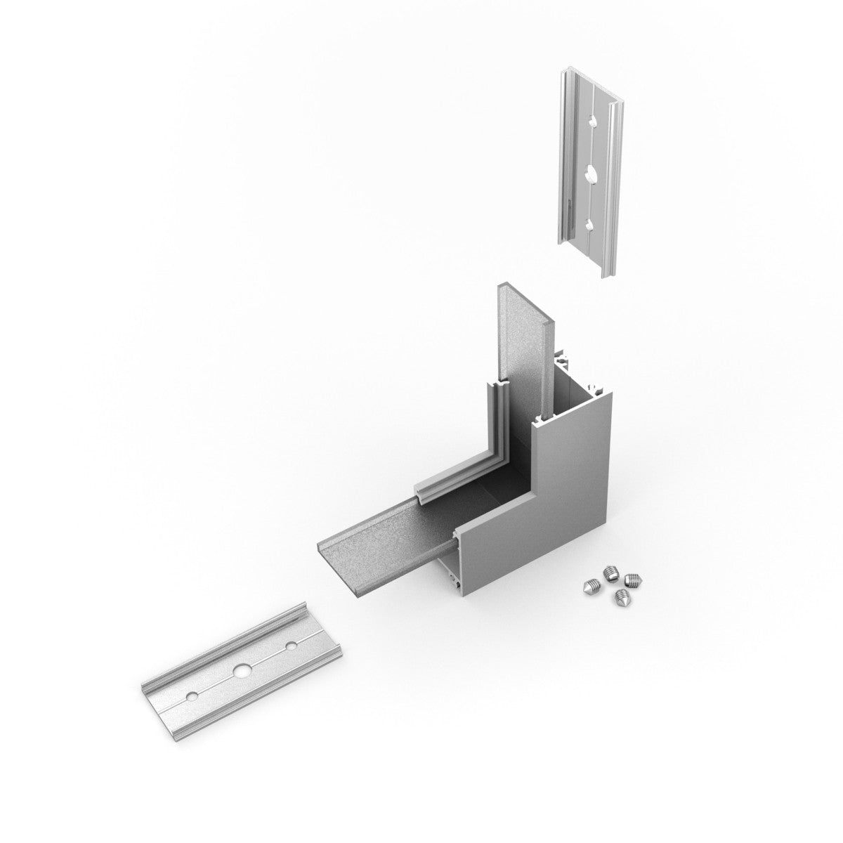 90 Degree Perpendicular Connector for Linea20 Profile - Wired4Signs USA - Buy LED lighting online
