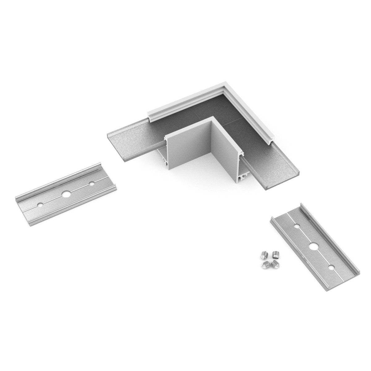 90 Degree Corner Connector for Linea20 Profile - Wired4Signs USA - Buy LED lighting online