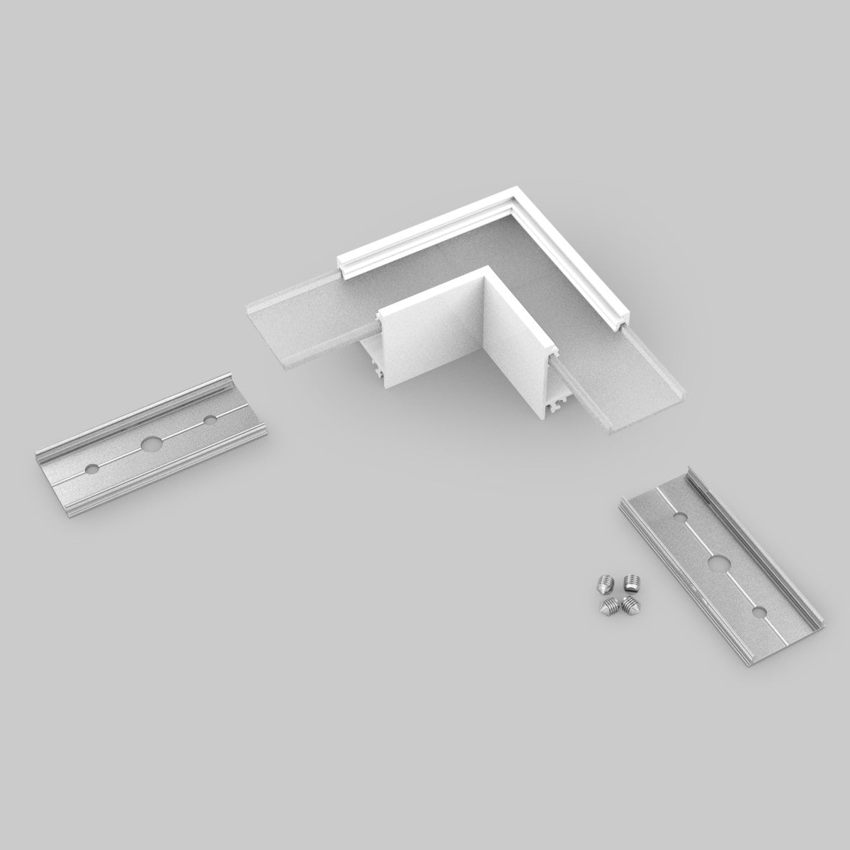 90 Degree Corner Connector for Linea20 Profile - Wired4Signs USA - Buy LED lighting online