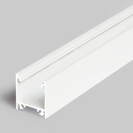 0.9" Suspended/Surface Mount Ceiling LED Strip Channel ~ Model Linea20 - Wired4Signs USA - Buy LED lighting online